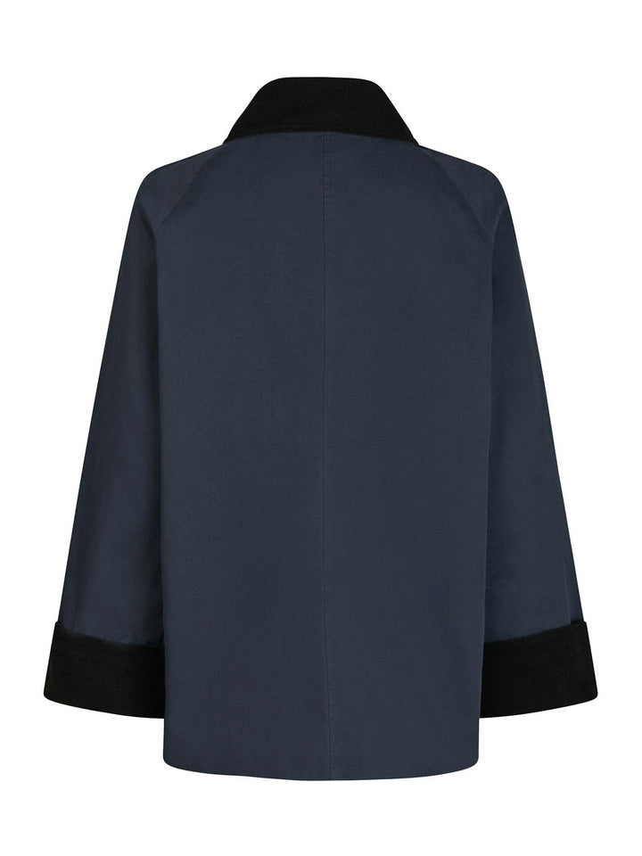 Anastacia Cord Jacket  Navy