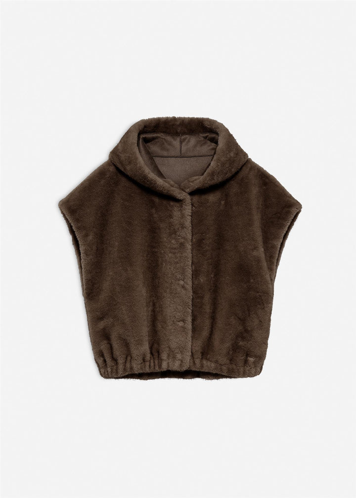 OLENA FAUX MINK  Choco Choco