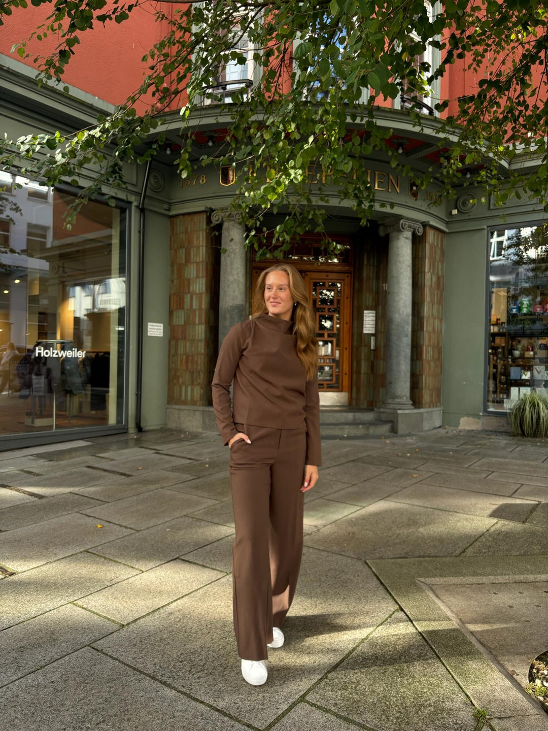 BEVERLY TOP  Brown