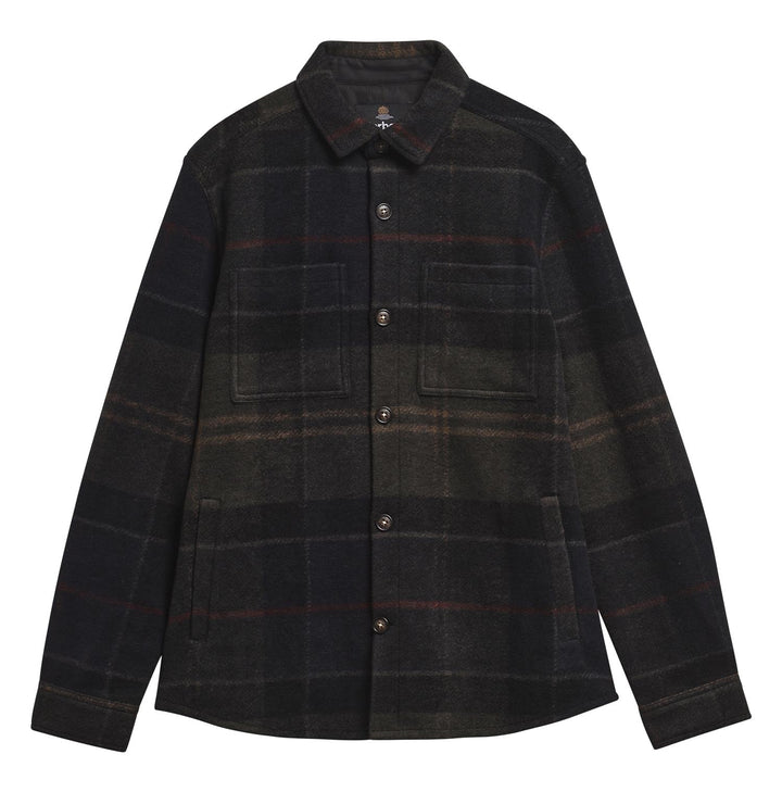 Barbour Woodlane Ovsh  Shadow Classic Tartan
