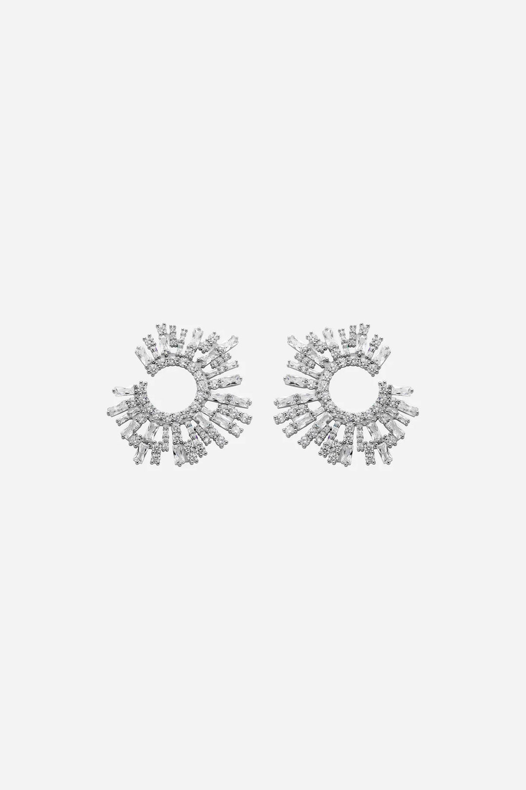 The Shimmering Earring  Silver