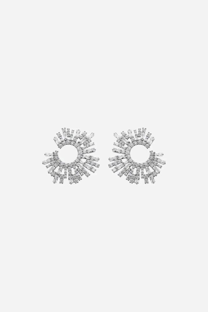 The Shimmering Earring  Silver