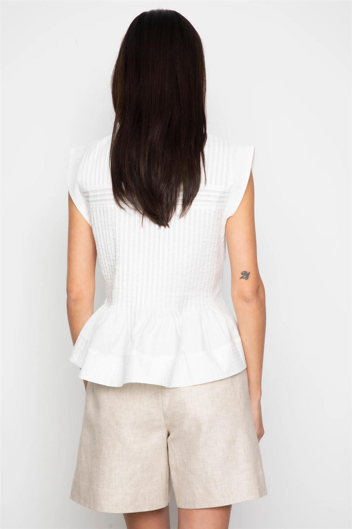 Mavie Top  White