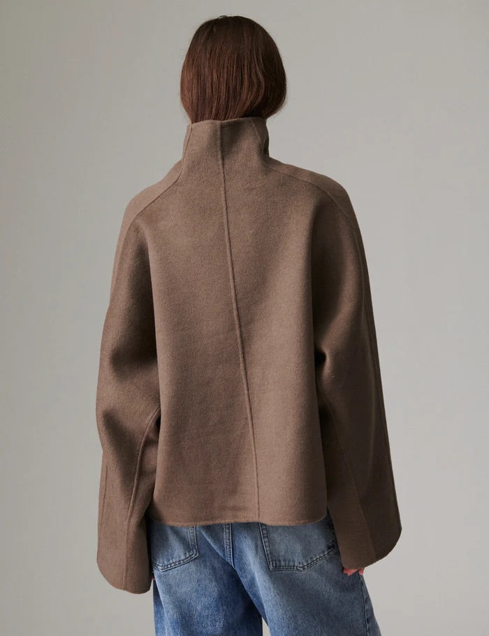 Ramsey - Double Faced Wool  Walnut
