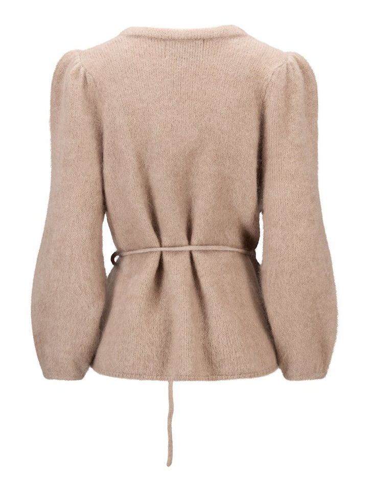 Fredrikke Chunky Cardigan  Hazel Beige
