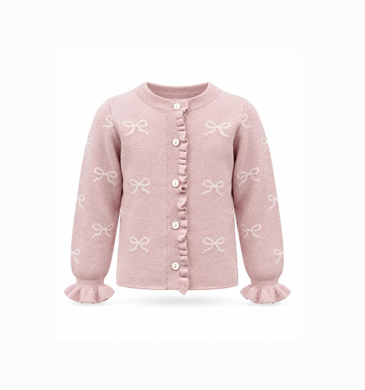 Lani strikket jakke  Soft Pink