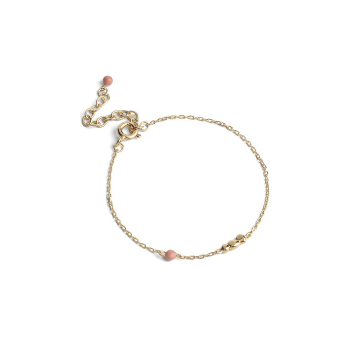 Bracelet, Nara  Light Coral
