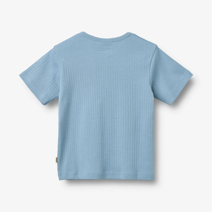 T-Shirt S/S Lumi  Faded Denim