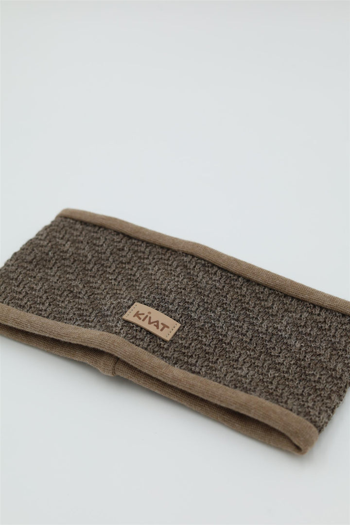 Headband, KIVAT label Brown Melange