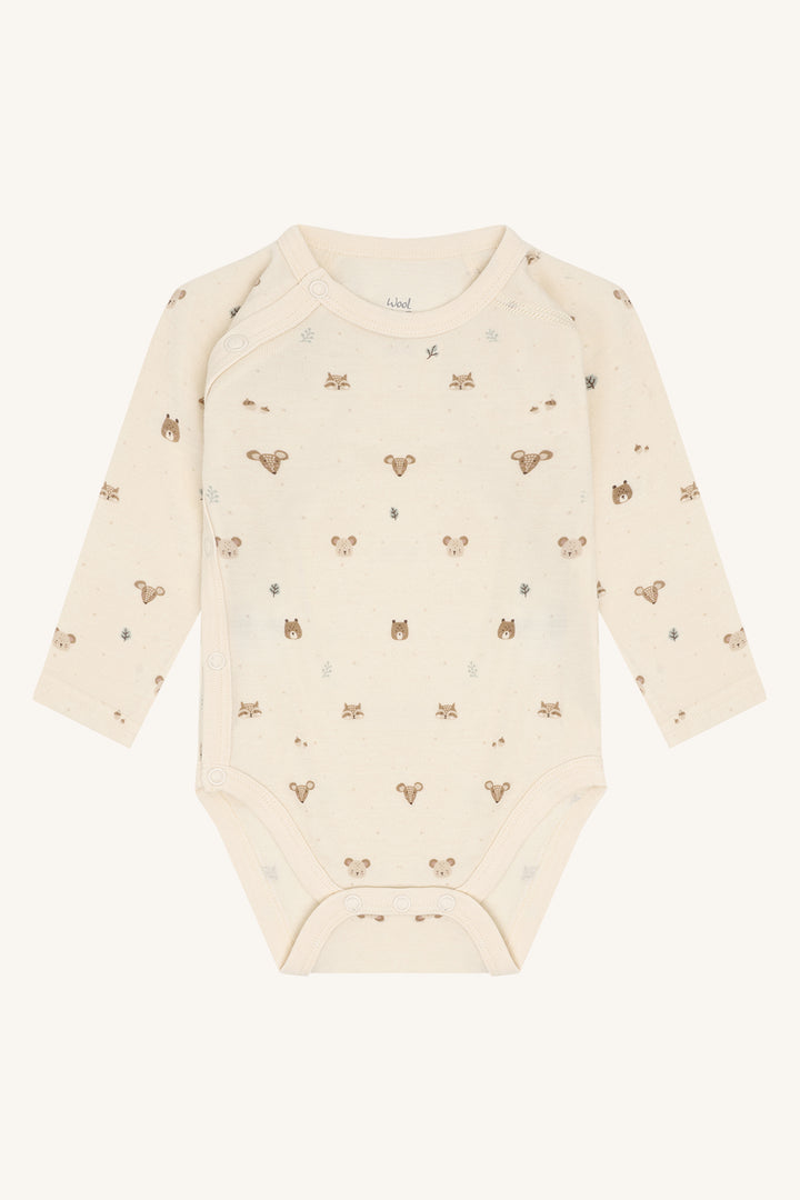 HCBaloo Wrap Forest  Off White