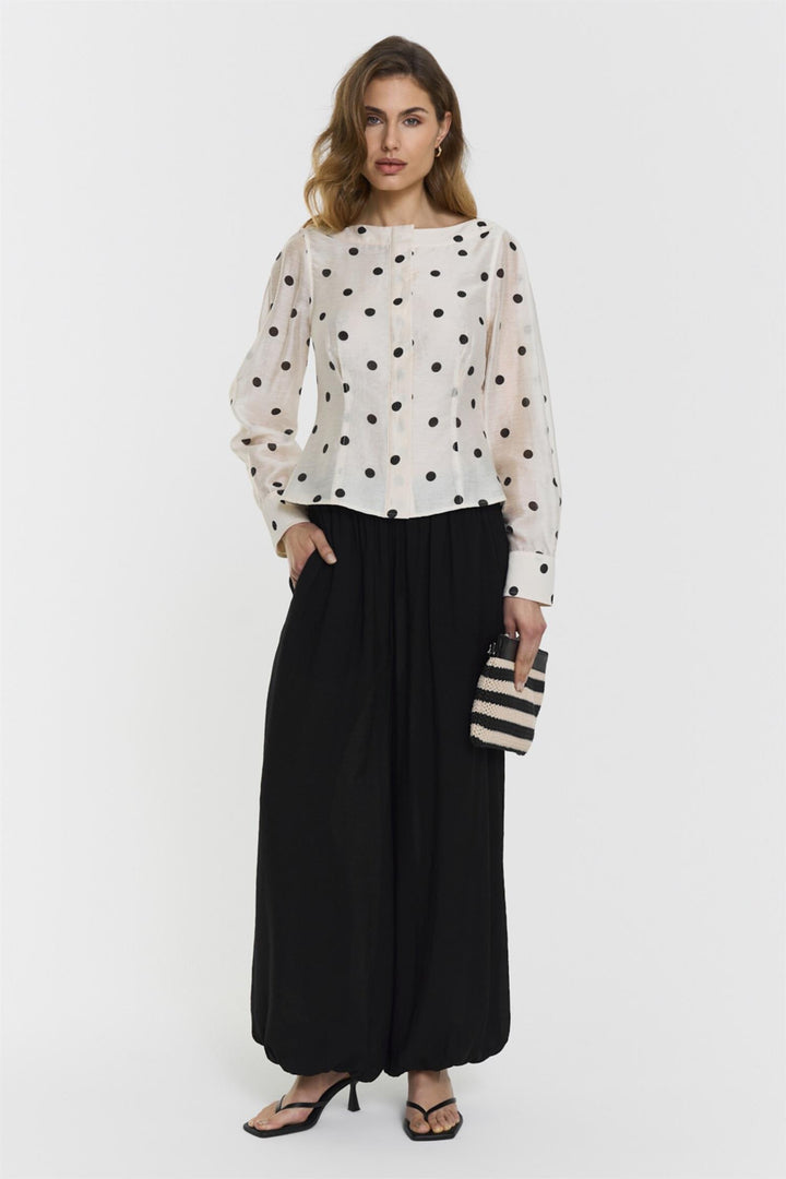 Maika blouse  Black Dots