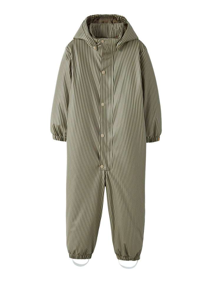 ladry10 Pad Snowsuit Aop Fo  Mellomgrå
