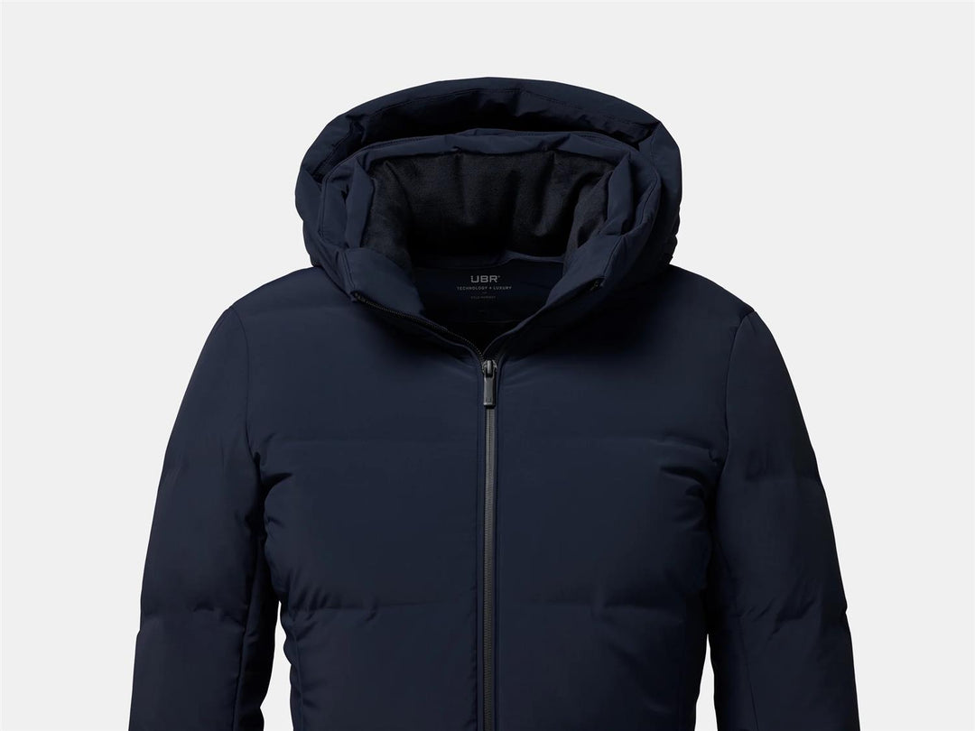 W Enigma Parka Down Collar  Navy