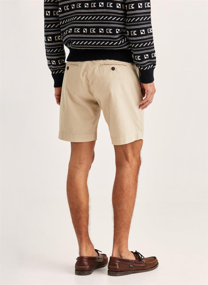 Jeffrey Summer Chino Shorts 7"  Khaki