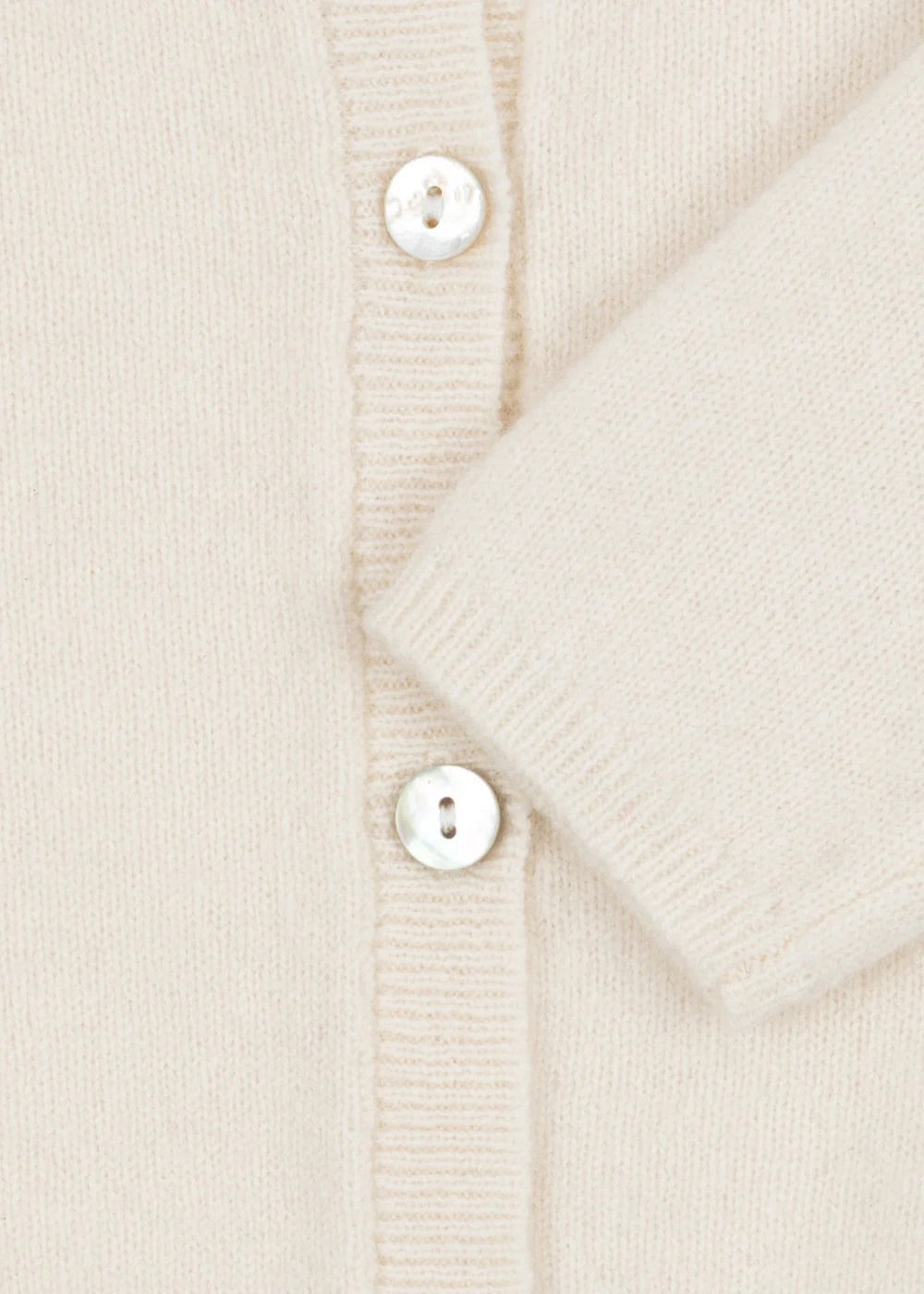 SAVORA DUE CARDIGAN Antique White