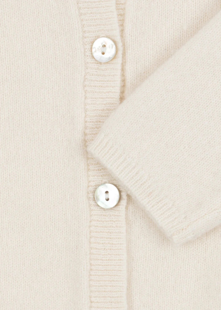 SAVORA DUE CARDIGAN Antique White