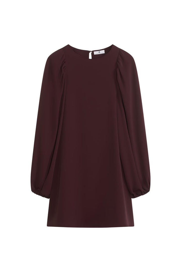 VALERIA Crepe  Dk Burgundy