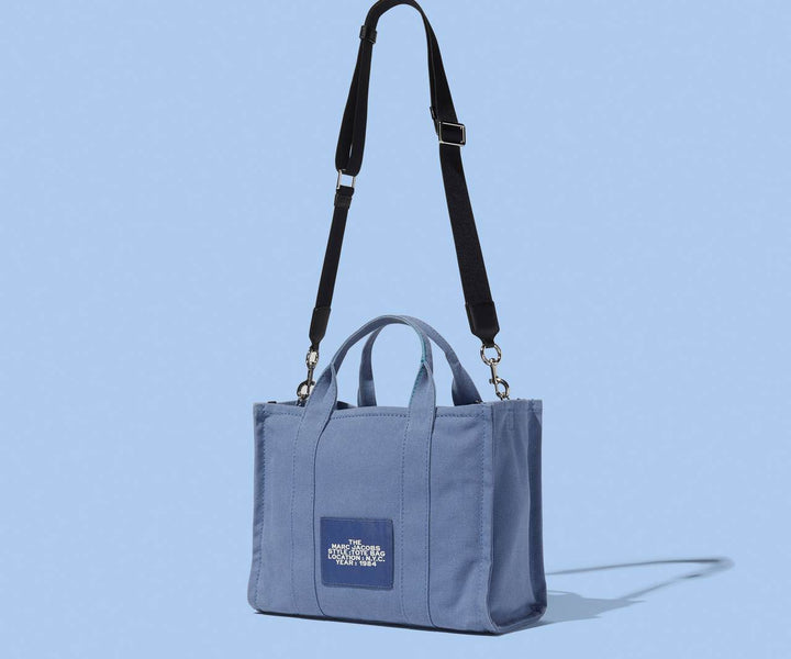 THE MEDIUM TOTE COTTON  Blue Shadow