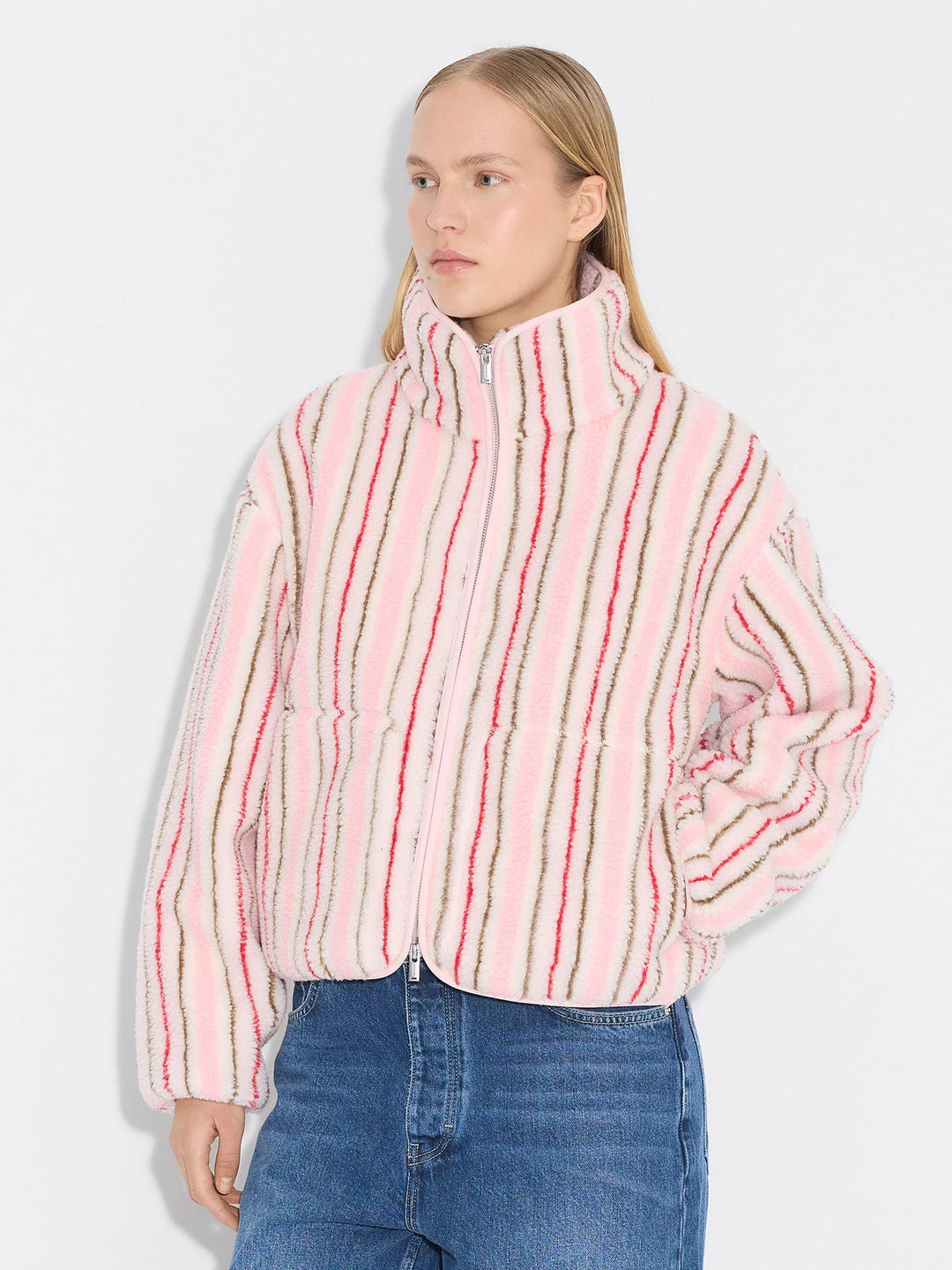 Rype Fleece Jacket  Pink Mix