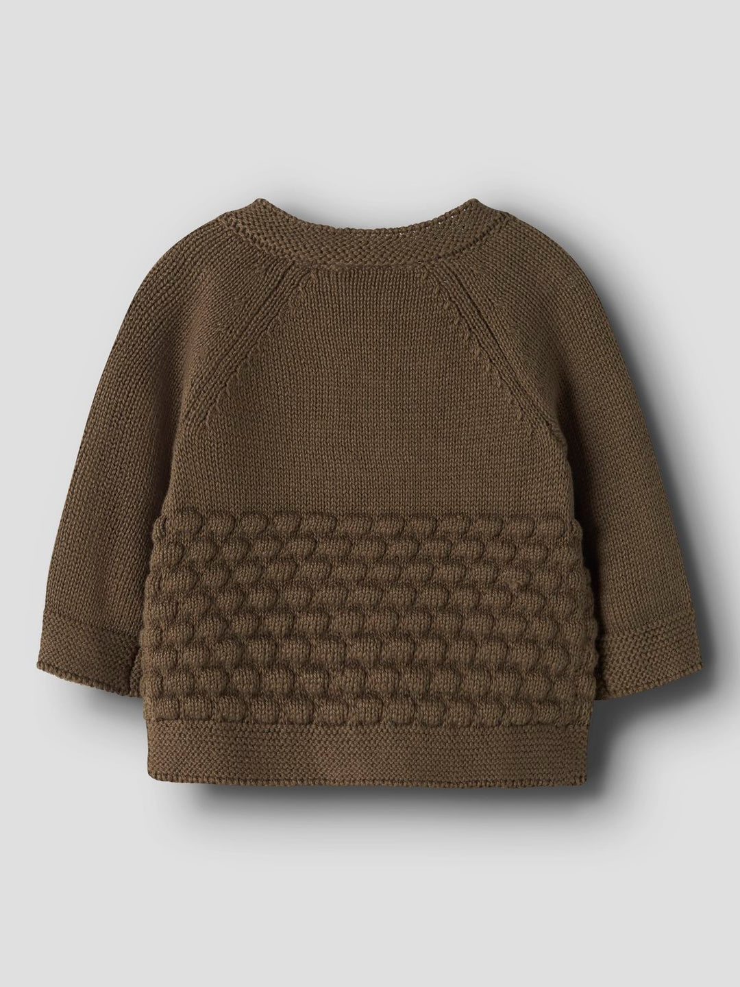 Nobir Ls Knit Card Lil  Mellombrun
