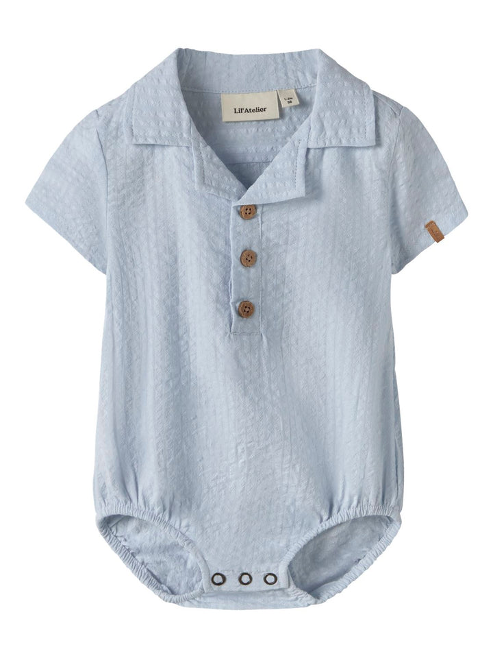 Homan Mak Ss Loose Body Shirt  Lyseblå