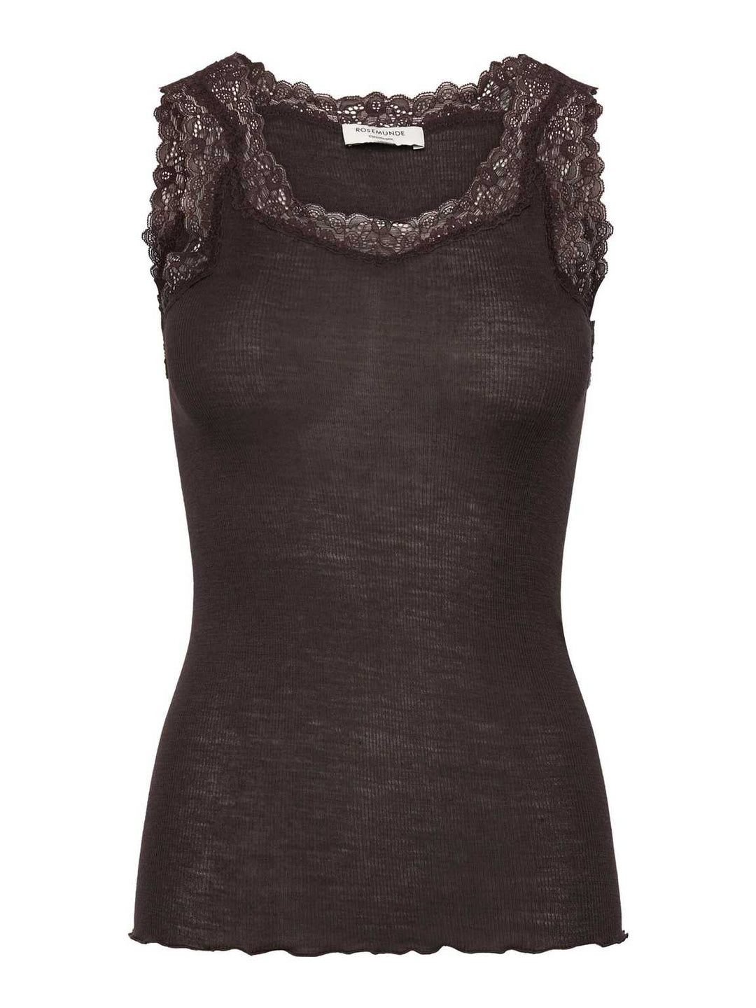 RWBurlington Wool SL Lace Top  Mole