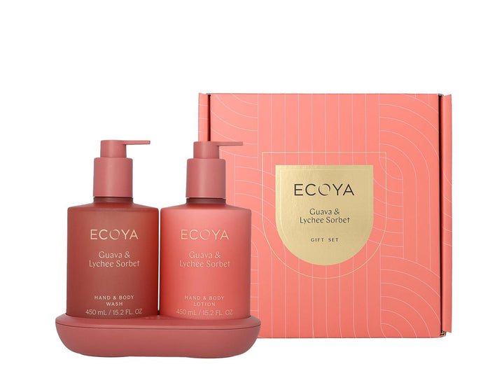 Giftset 2x450ml with tray  Guava & Lychee Sorbet
