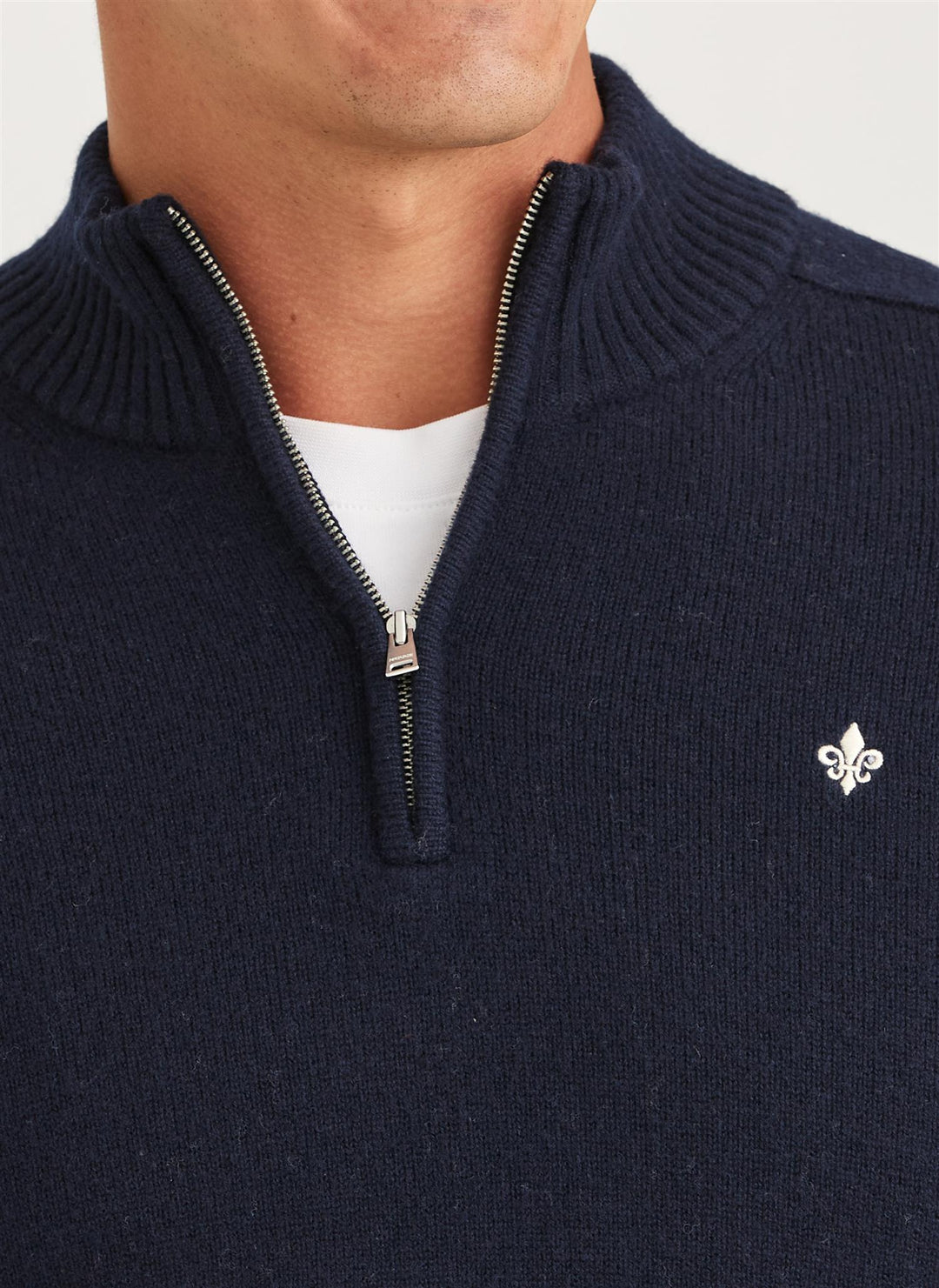 New Hertford Half Zip  Navy