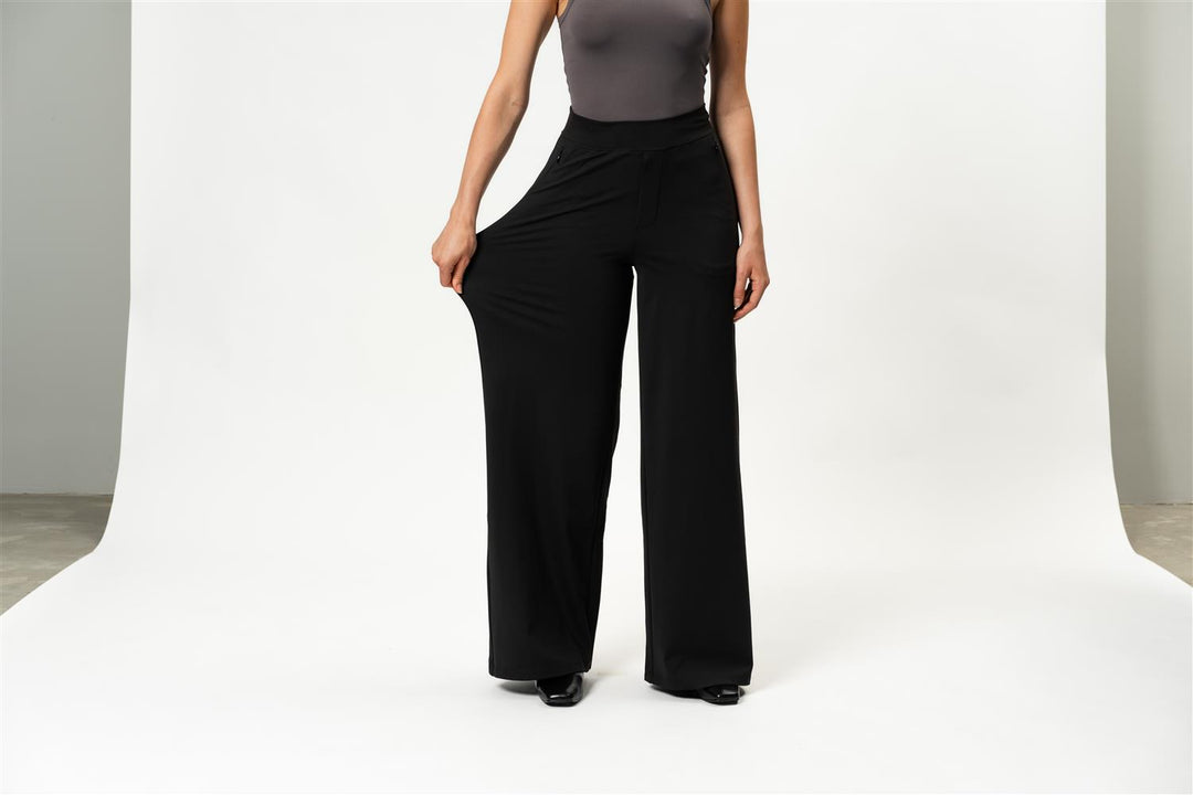 Asana Wide Pant 34"L  Black