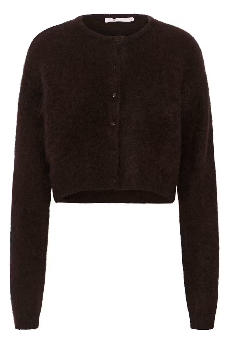 Debbie Cardigan Noos  Ganache Melange