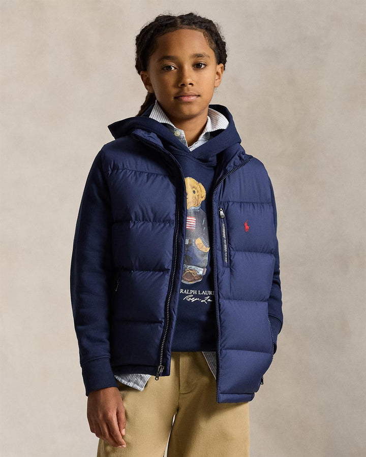 DOWN VEST-OUTERWEAR-VEST  Navy