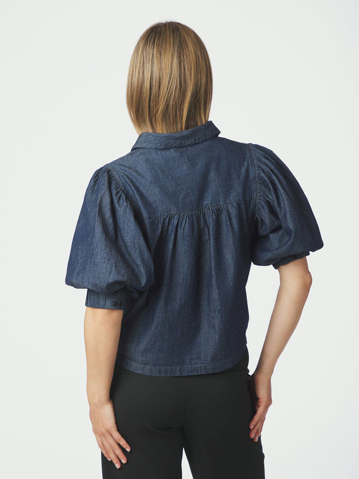 Etta Denim Shirt  Blue