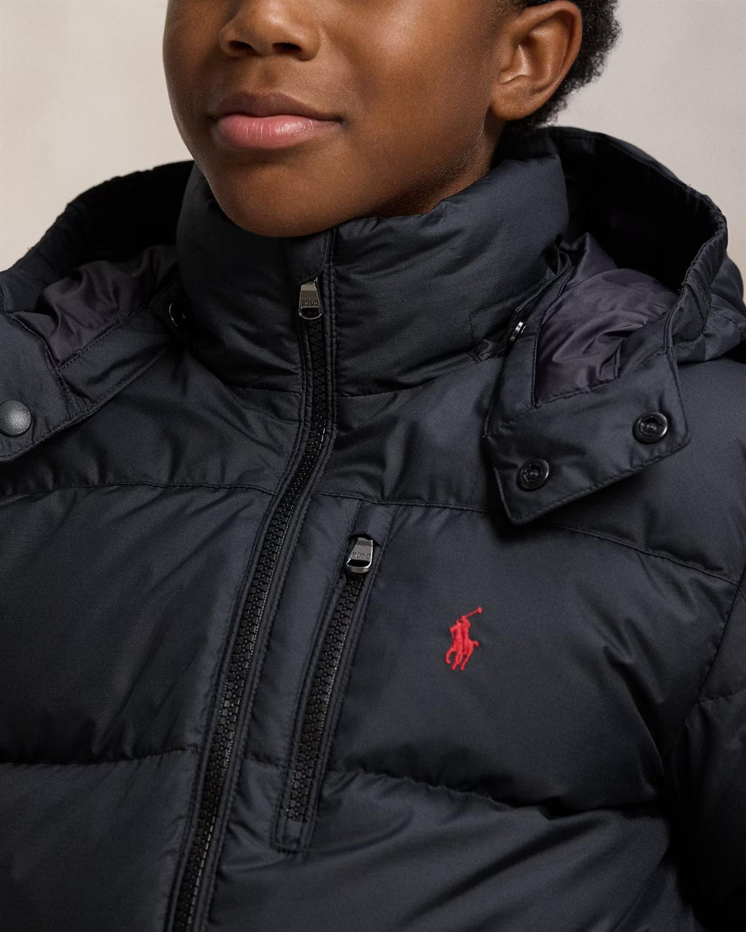 DOWN JKT-OUTERWEAR-BOMBER  Black