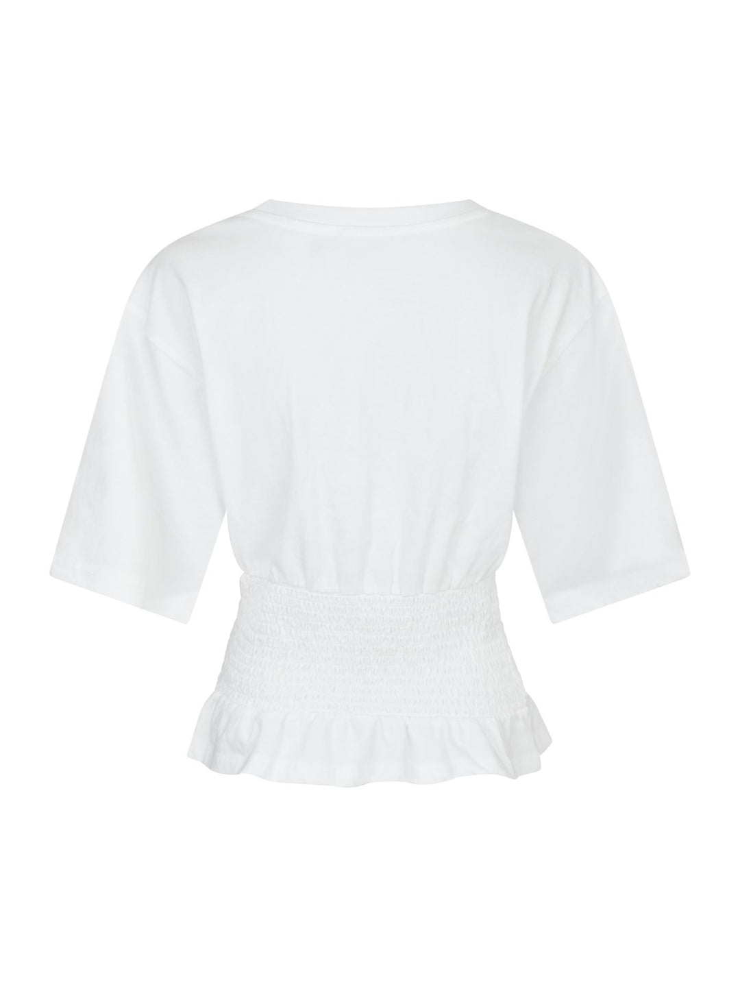 DRAY BOXY SMOCK TEE  White
