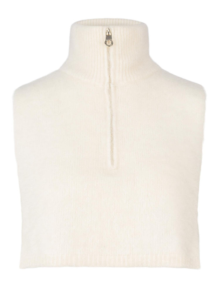 Belinda chunky high neck  Bright White
