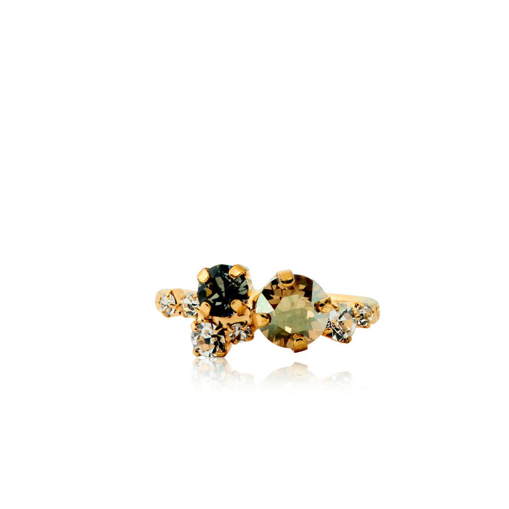 STARDUST RING GOLD  Black Golden Combo