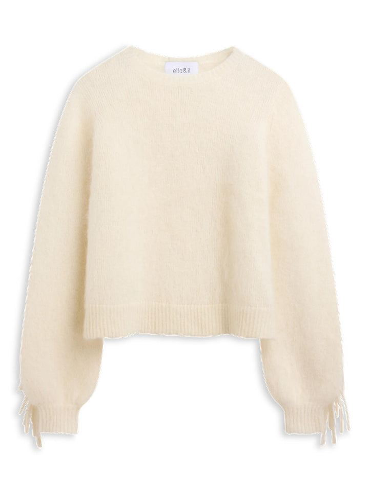 Isabel Chunky Sweater  Bright White