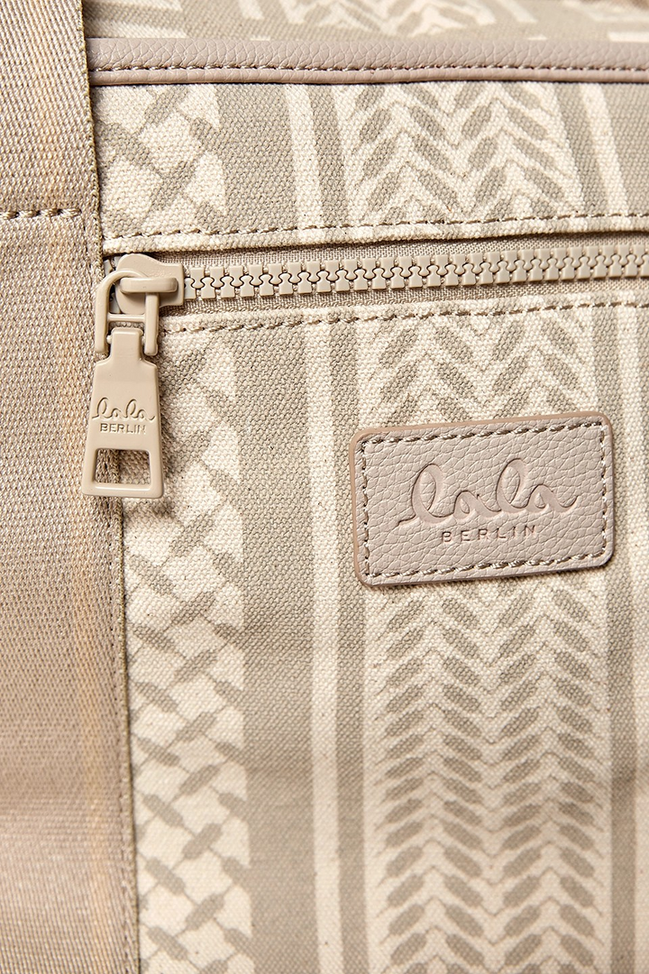 Big Bag Muriel 2.0  Canvas Heritage stripe  Beige