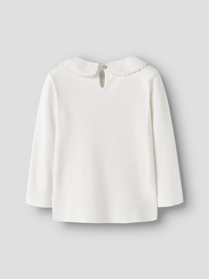 Fundo Lia Ls Slim Top Offwhite