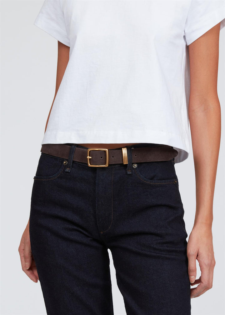 X BOYFRIEND BELT 2.0 Dark Brown