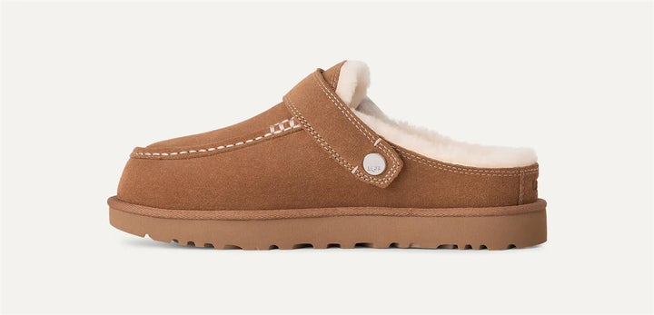 W Goldenstar Evelina Clog  Chestnut
