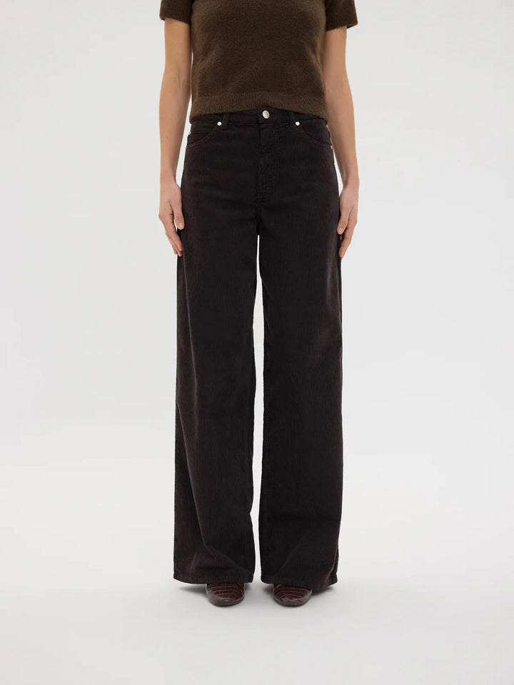 Abbyfv 393  Dark Coffee Corduroy