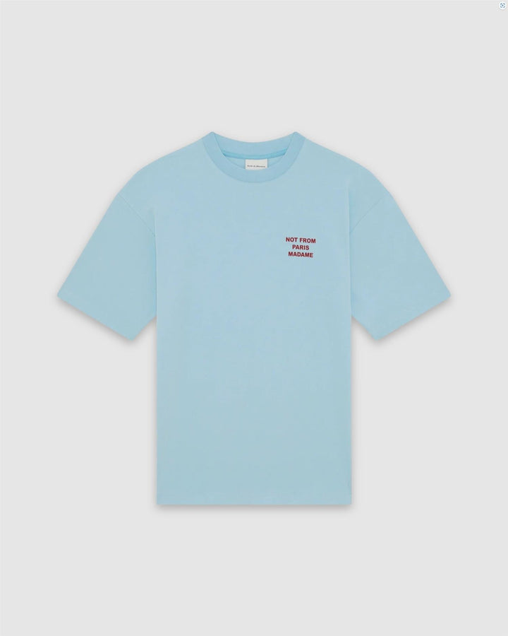 Le T-Shirt Slogan  Light Blue