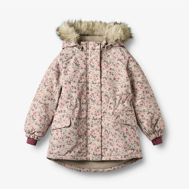 Jacket Mathilde  Grey Moon Flowers