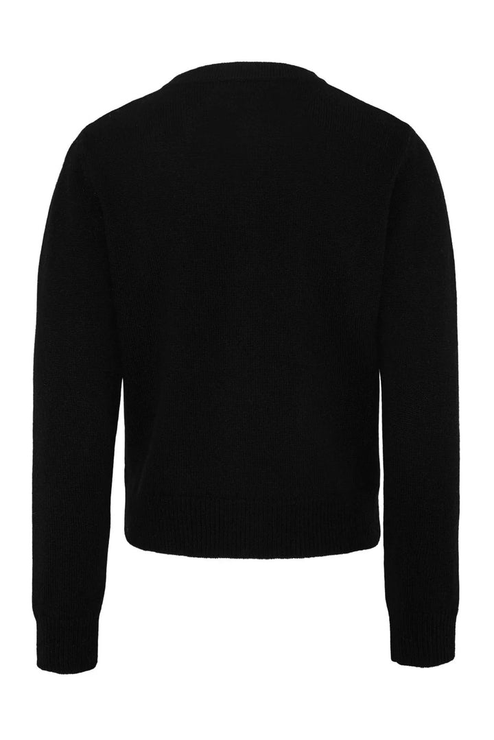 Daniela Wool Cardigan  Black