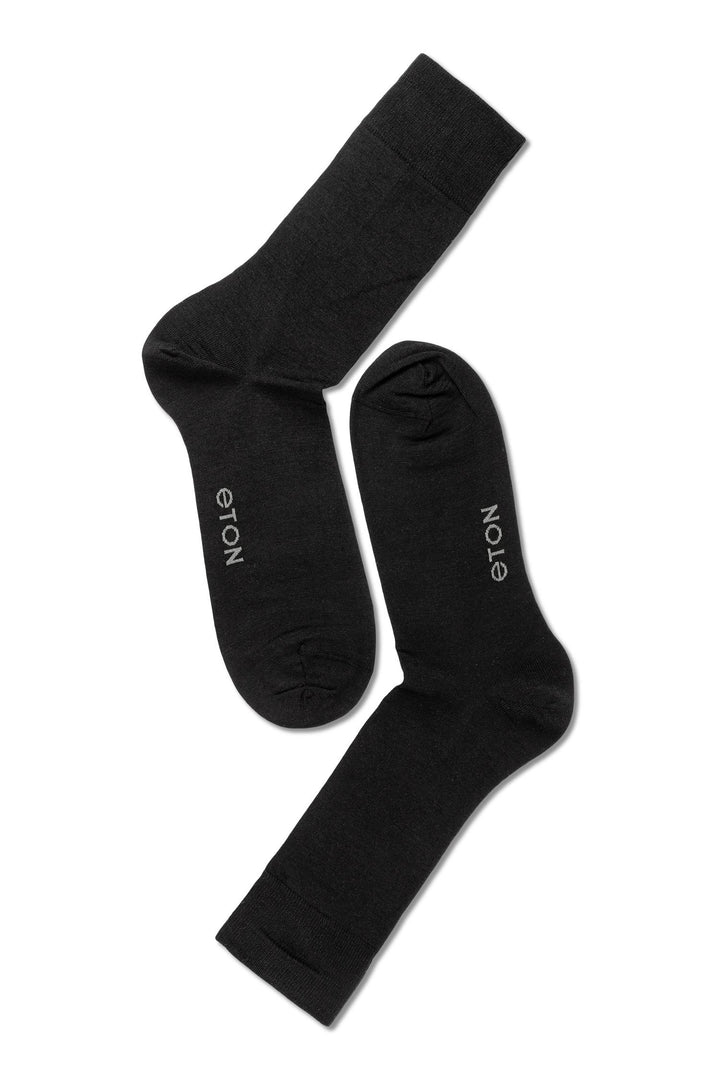 Eton Fine Wool Plain  Black