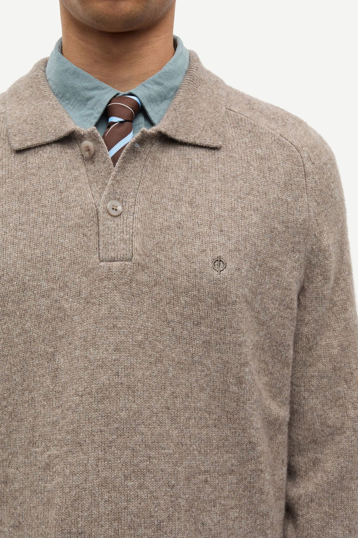 Safrans Polo 15722  Lead Gray Mel.