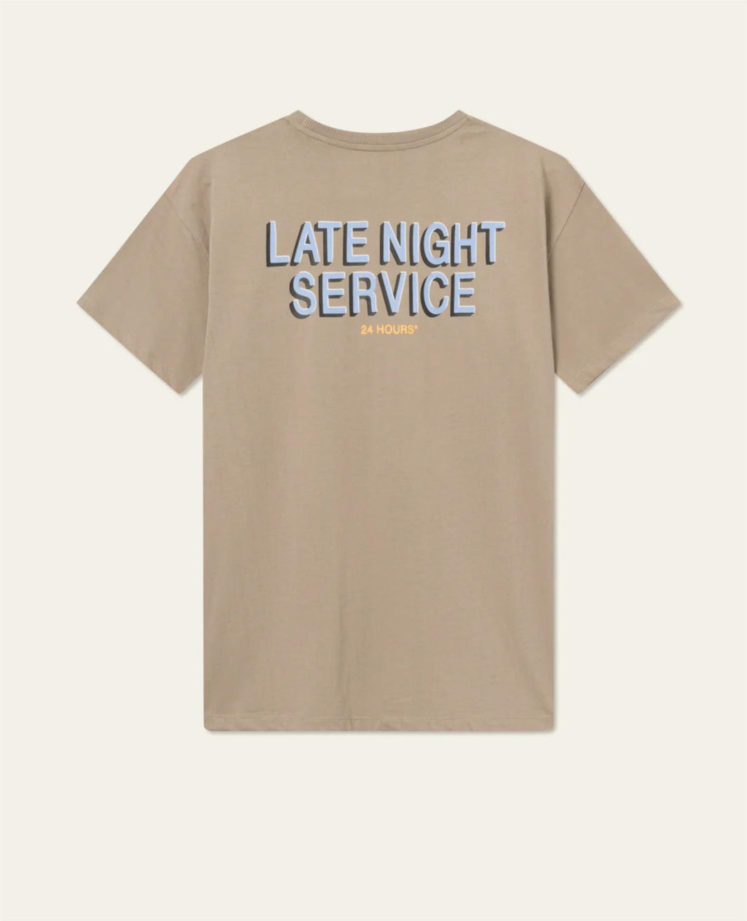 Late Night Service T-Shirt  Desert Taupe