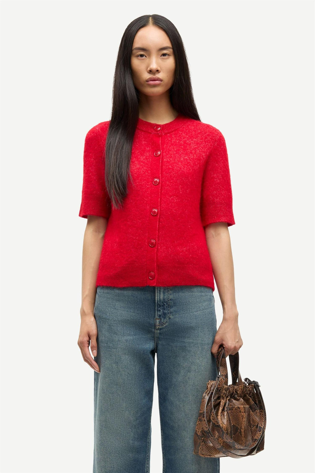 Sanoura Ss Cardigan 15556  Haute Red