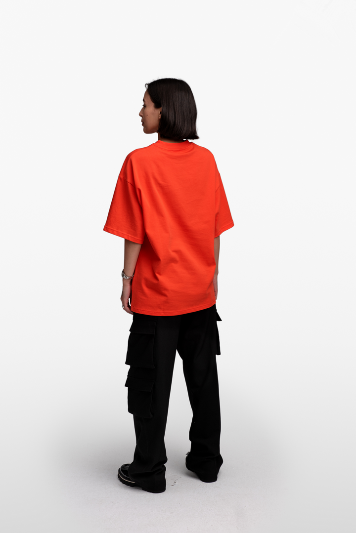 BOX FIT T-SHIRT  Vulkan Orange